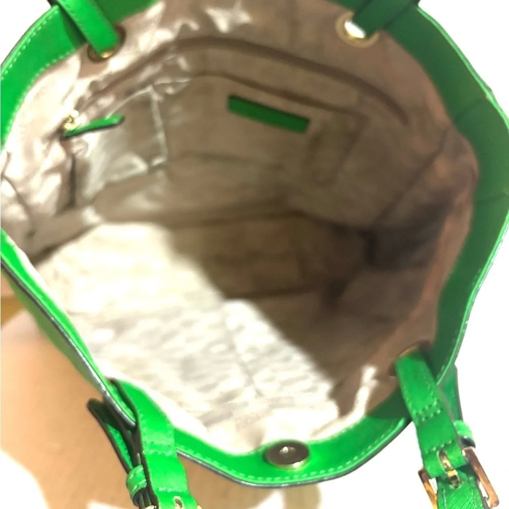 Michael Kors Green Tote Bag